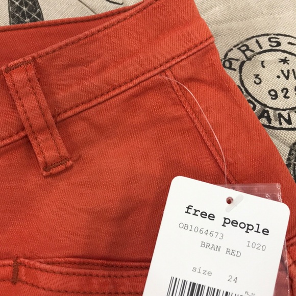 🎁 Free People Eva High Waisted Lace-Up Bootcut Jeans - Picture 7 of 10